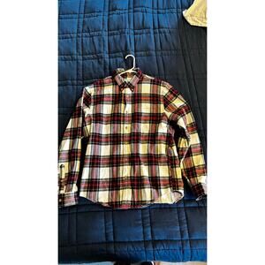 Abercrombie & Fitch plaid flannel size large